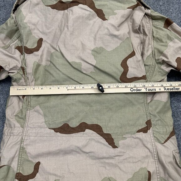 Vintage Desert Camo Jacket Men Small Reg M65 Coat Cold Weather Field Class 4 - Picture 8 of 11